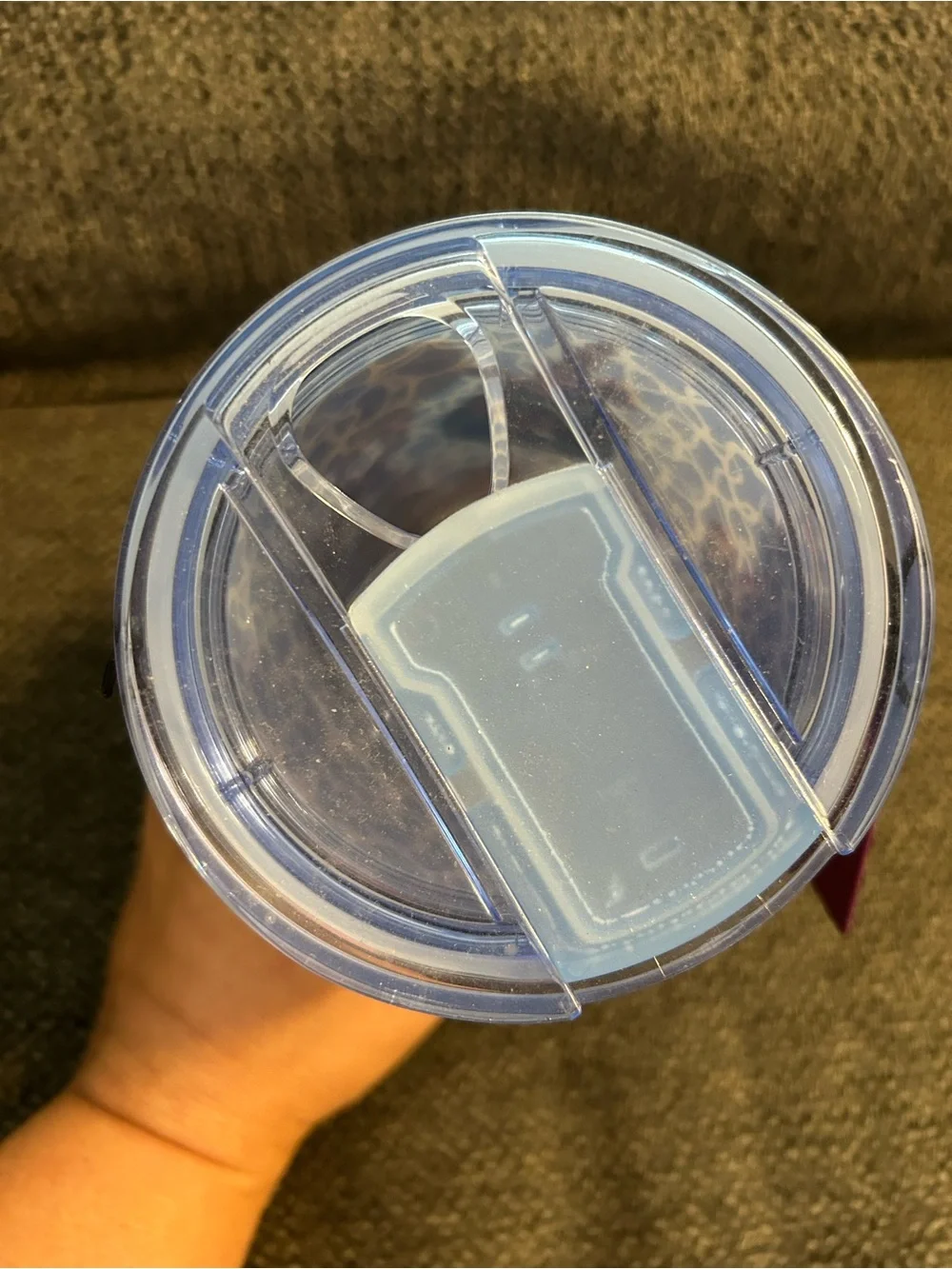 Starbucks Light Blue Pool-Print Tumbler. Sofie Birkin Pride Collaboration